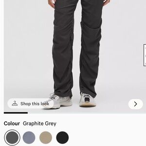 lululemon athletica Women's Graphite Grey Dance Studio Pants